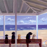 Dogs Enjoying Some Shade
